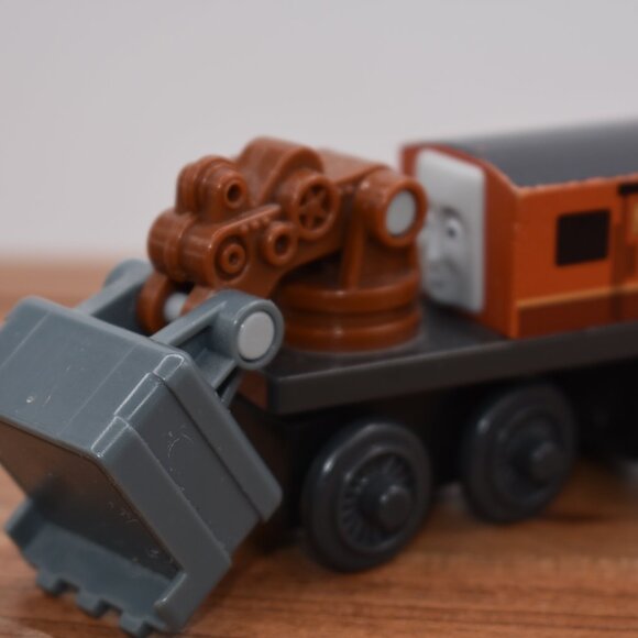 MARION STEAMSHOVEL - Thomas & Friends Wooden Railway Mattel 2012 Train Tank - Picture 3 of 7
